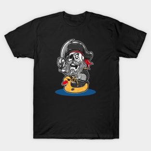 Funny Pirate, Illustation T-Shirt